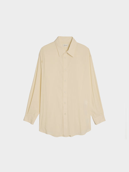 M Loop Shirt, Creamy White