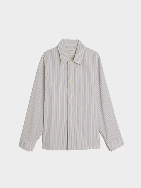 W Pyjama Shirt, Creamy White