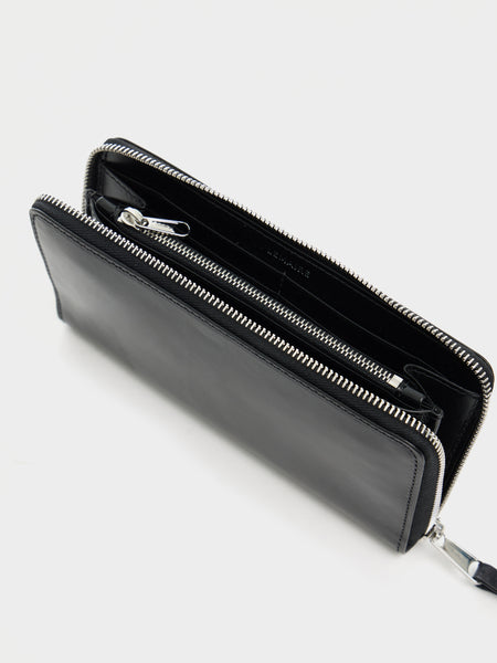 U Patina Zip Continental, Black