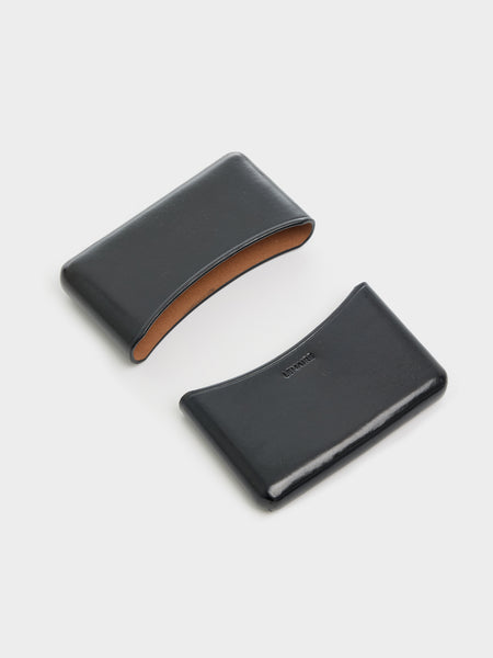 U Molded Card Holder, Black