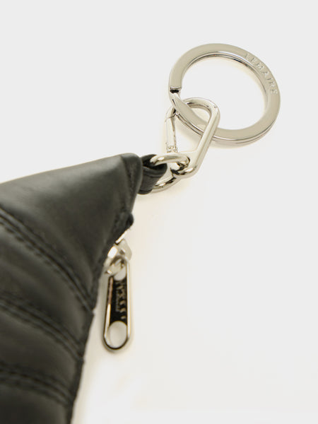 Mini Croissant Keyring II, Black