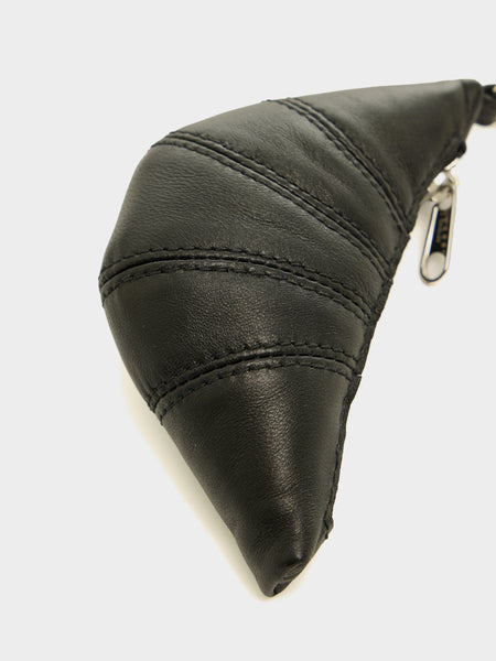 Mini Croissant Keyring II, Black
