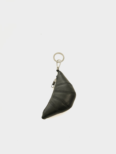 Mini Croissant Keyring II, Black
