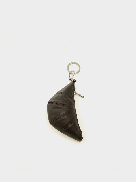 Mini Croissant Keyring II, Dark Chocolate