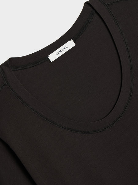 W Rib T-Shirt, Squid Ink