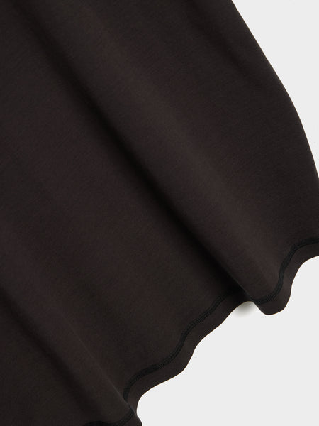 W Rib T-Shirt, Squid Ink