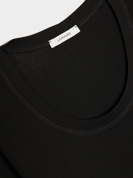 Rib T-Shirt, Black