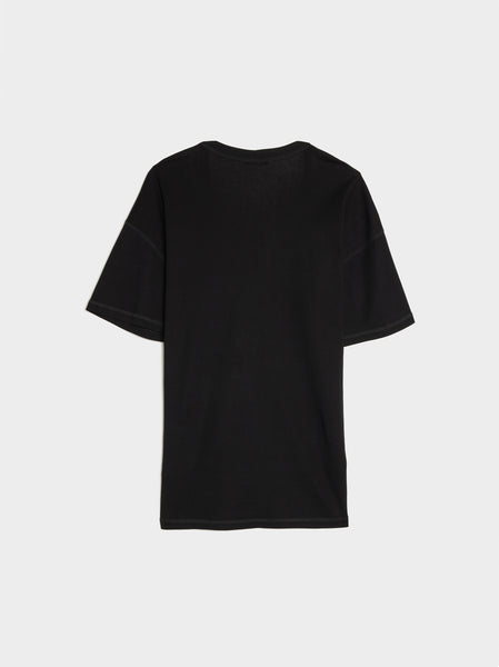 Rib T-Shirt, Black
