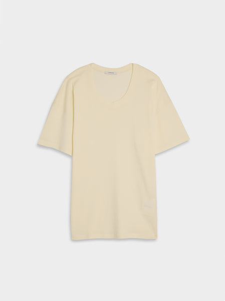 Rib T-Shirt, Lemon Glaze