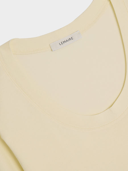 Rib T-Shirt, Lemon Glaze