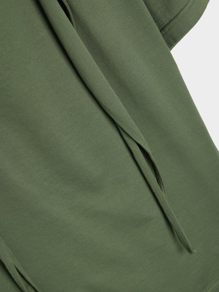 T-Shirt w/ Foulard, Smoky Green