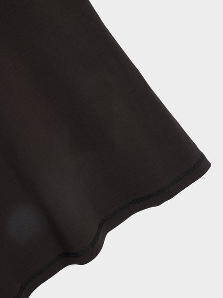 W Rib Top, Squid Ink