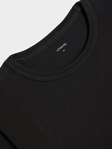 Boxy LS T-Shirt, Black