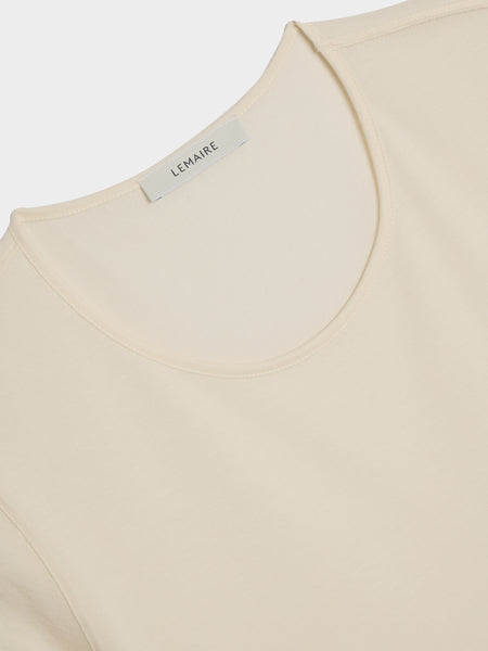 W Fitted T-Shirt, Chalk