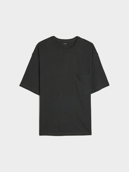 M Boxy SS T-Shirt, Jet Black