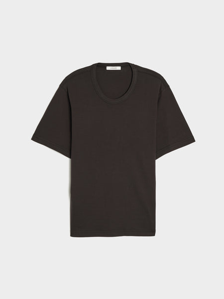 W Rib T-Shirt, Squid Ink