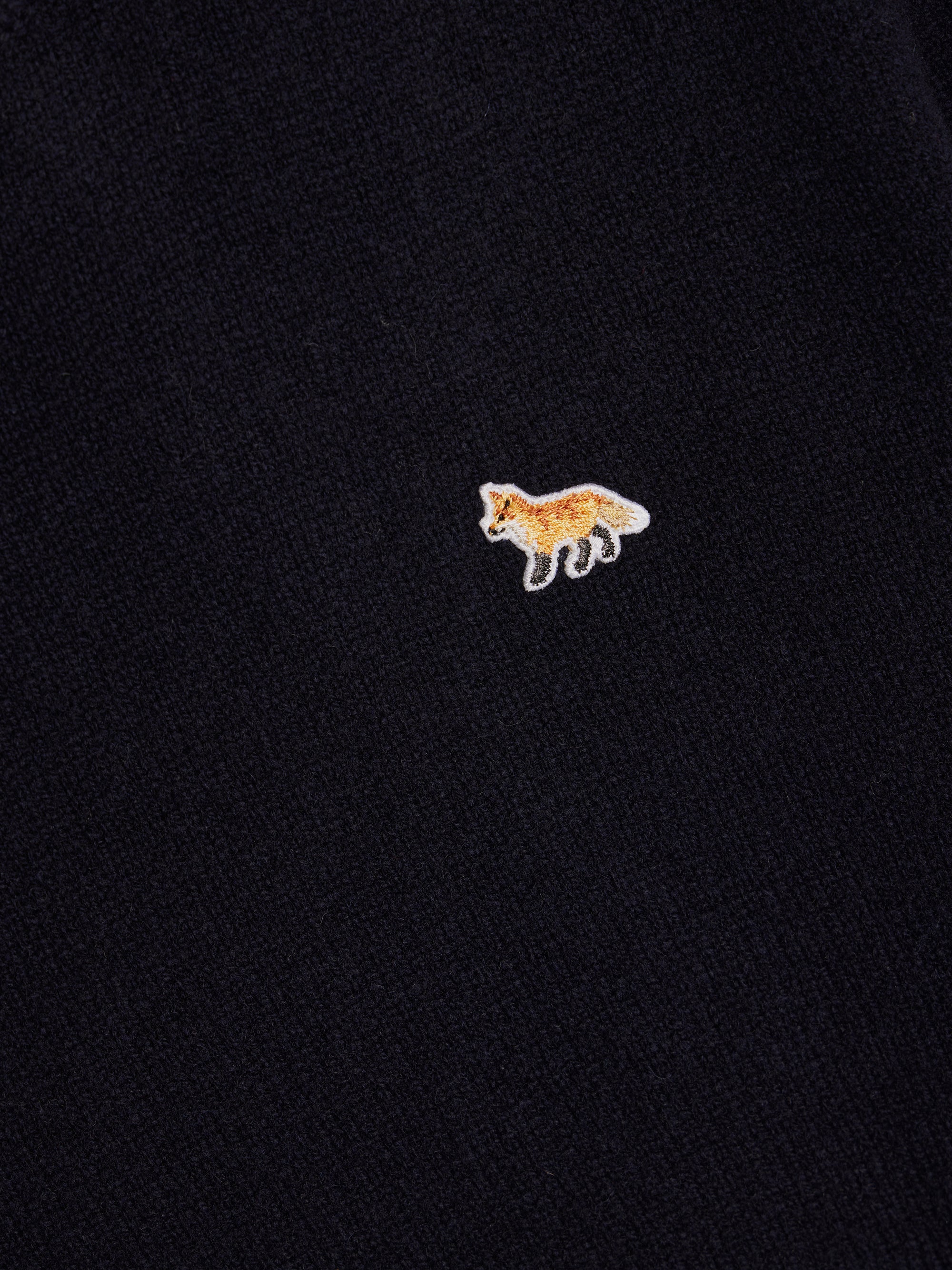 Baby Fox Patch Cosy R-Neck Pullover | Maison Kitsune | 7017 REIGN