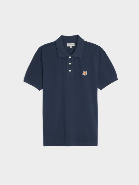 Fox Head Patch Regular Polo, Ink Blue