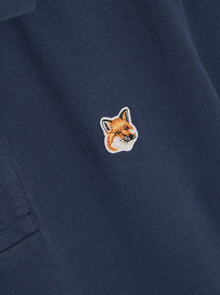 Fox Head Patch Regular Polo, Ink Blue