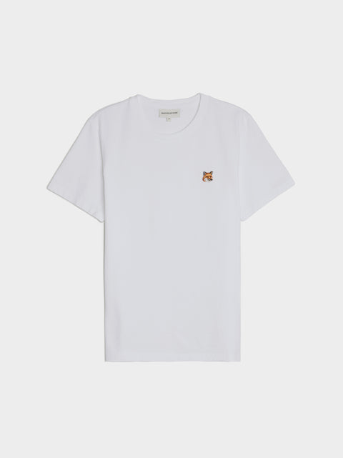 W Fox Head Patch Regular Tee Shirt, White