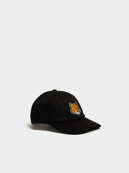 Large Fox Head 6P Cap, Black