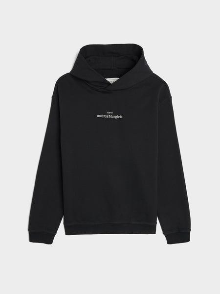 Compact Logo Hoodie, Black