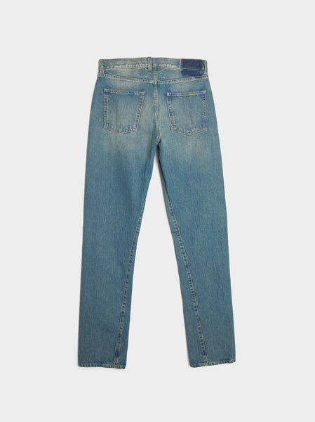 14oz Origin Denim 5 Pocket, Medium Blue