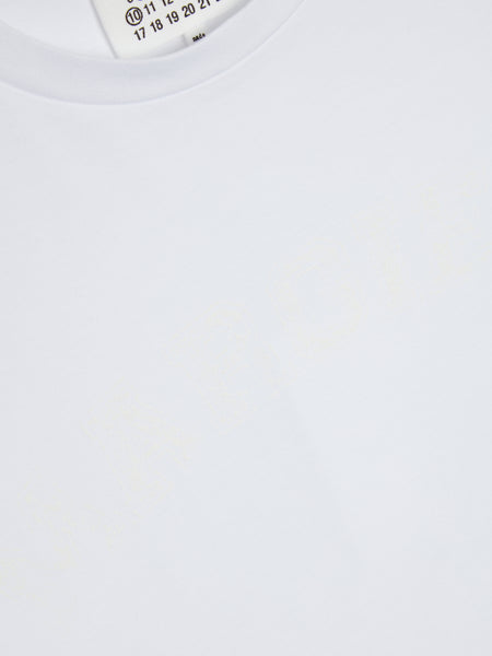 W Logo T-Shirt, Optic White