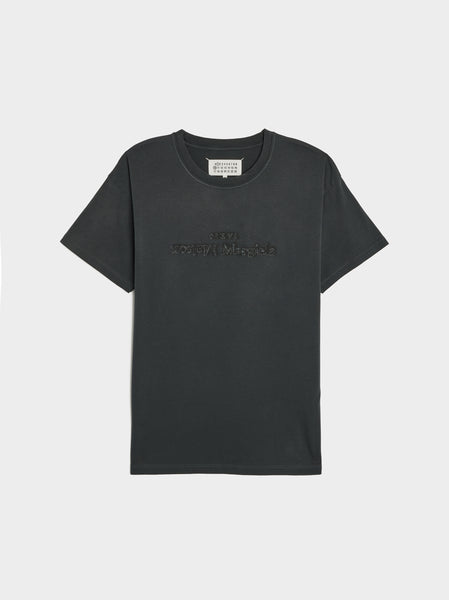 W Overdye Treatment T-Shirt, Washed Black