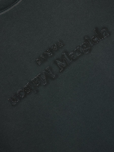 Reverse Logo T-Shirt, Washed Black