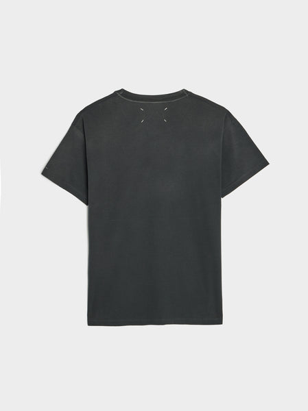 W Overdye Treatment T-Shirt, Washed Black