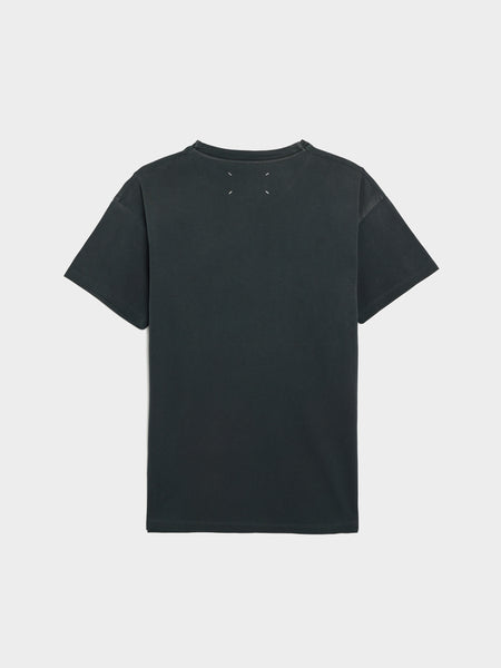 Reverse Logo T-Shirt, Washed Black