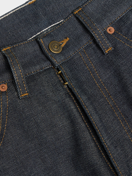 5 Pockets 14oz Selvedge Denim, Indigo