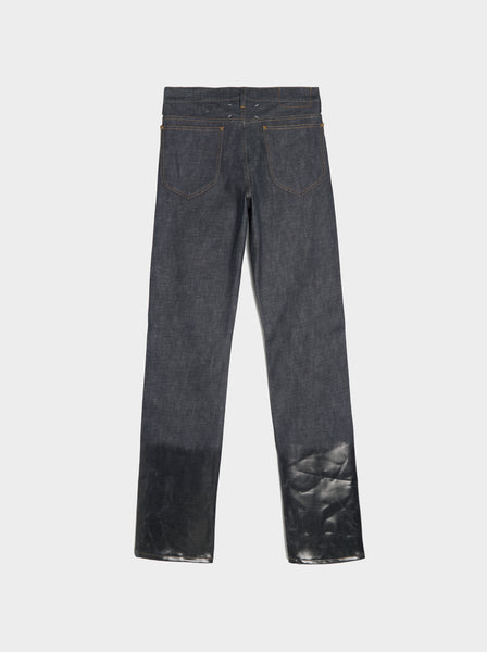 5 Pockets 14oz Selvedge Denim, Indigo