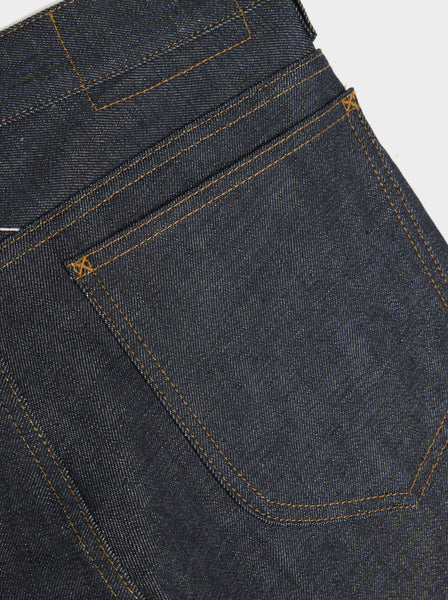 5 Pockets 14oz Selvedge Denim, Indigo