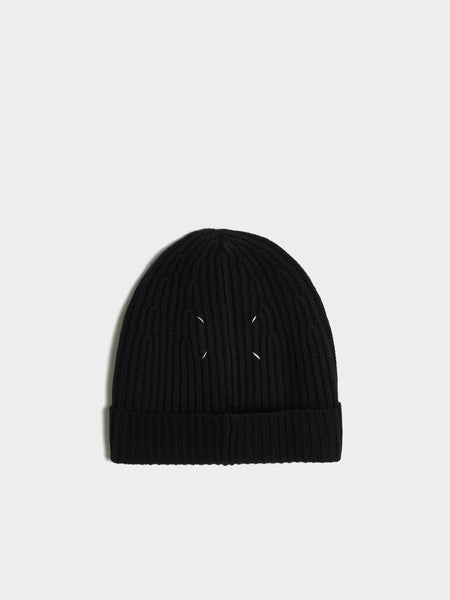 Geelong Wool Beanie, Black