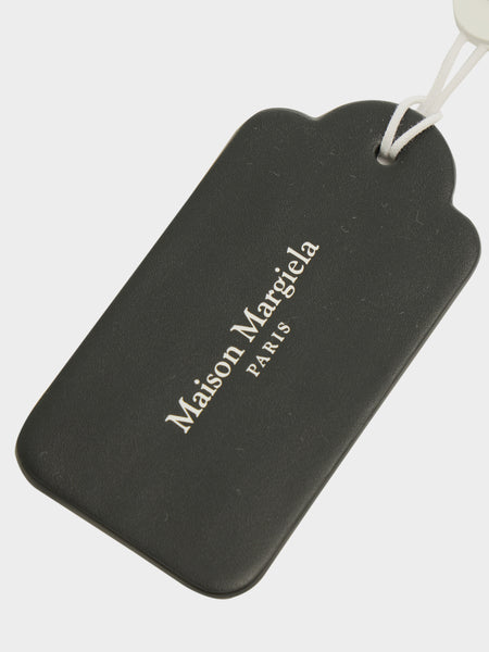 Maison Margiela TAG KEY RING SMALL ブラック Tag Key Ring With Short Lace | Maison Margiela | 7017 REIGN