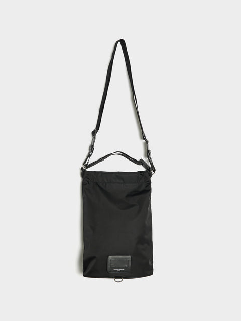 High Tech Roll Up Backpack, Black