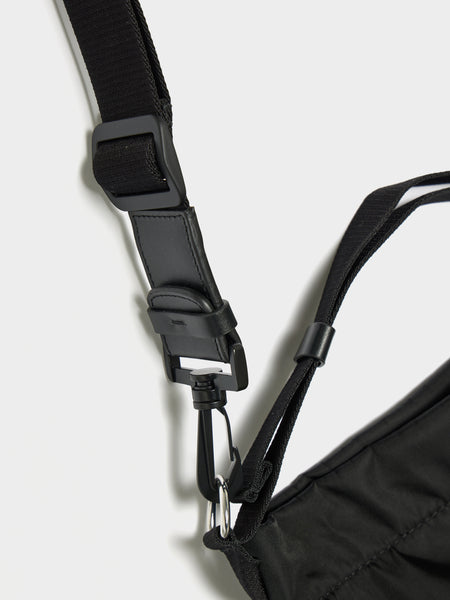High Tech Roll Up Backpack, Black