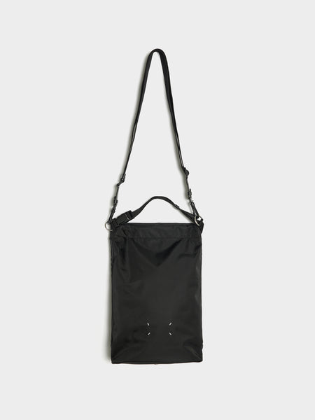 High Tech Roll Up Backpack, Black