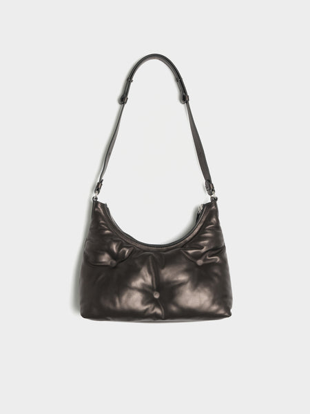 Quilted Nappa Glam Slam Hobo Small, Black