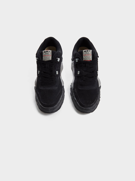 Original Sole Brushed Suede Low-Top sneaker, Black