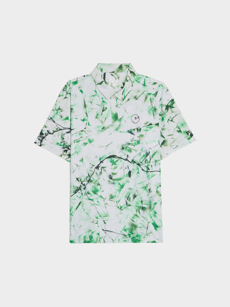 Malbon x Futura Poly Performance Polo, Camo Multi
