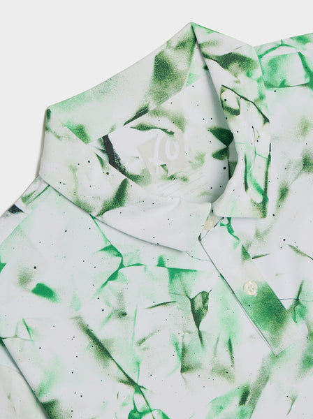 Malbon x Futura Poly Performance Polo, Camo Multi