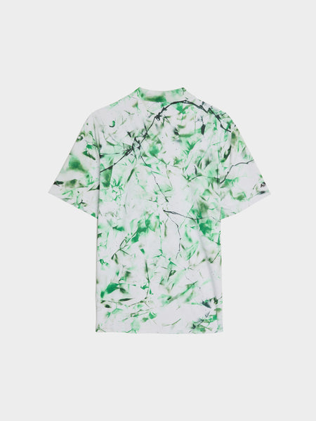 Malbon x Futura Poly Performance Polo, Camo Multi