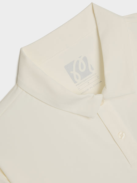 Malbon x Futura Poly Performance Polo, White