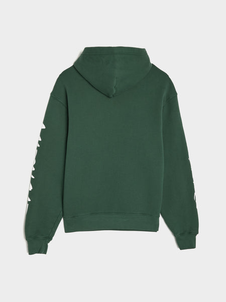 Malbon x Futura Tag Hooded Sweatshirt, Forest
