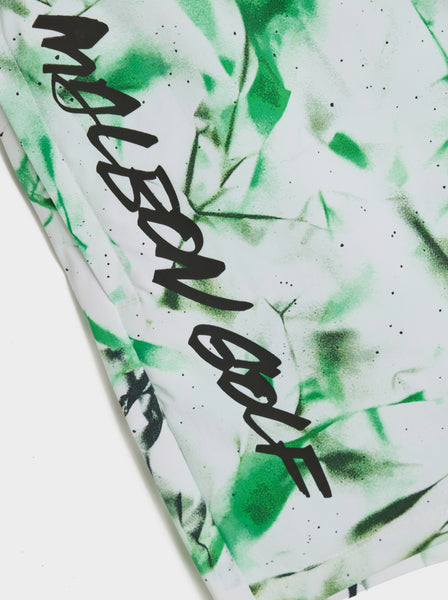 Malbon x Futura Tag Tech Short, Camo Multi