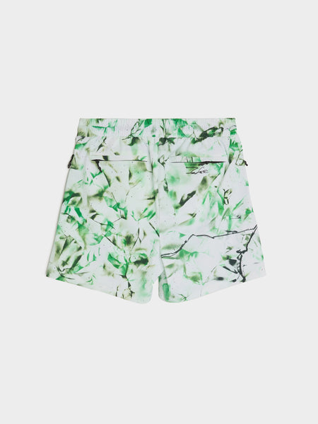 Malbon x Futura Tag Tech Short, Camo Multi