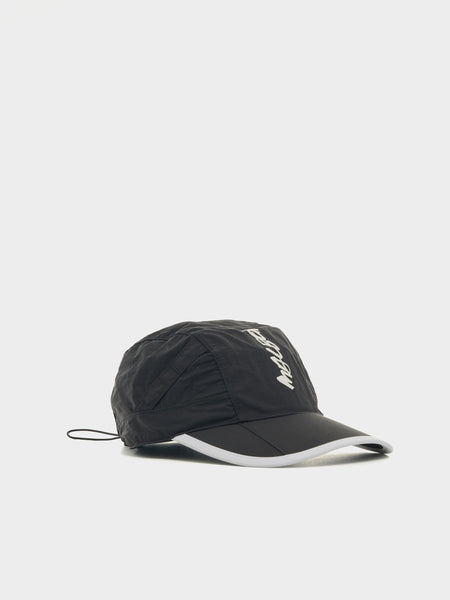 Malbon x Futura Nylon Bungee Hat, Black